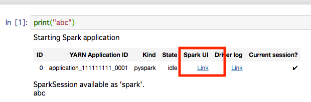 Spark Web UI
